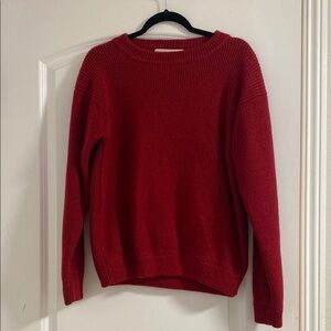 Patagonia Red Wool Sweater ~Vintage~